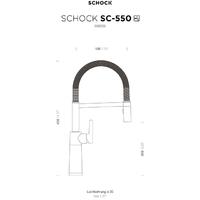 Kuhinjska armatura Schock SC-550 558000 Bronze